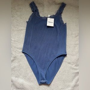 Forever 21 blue body suit size Medium